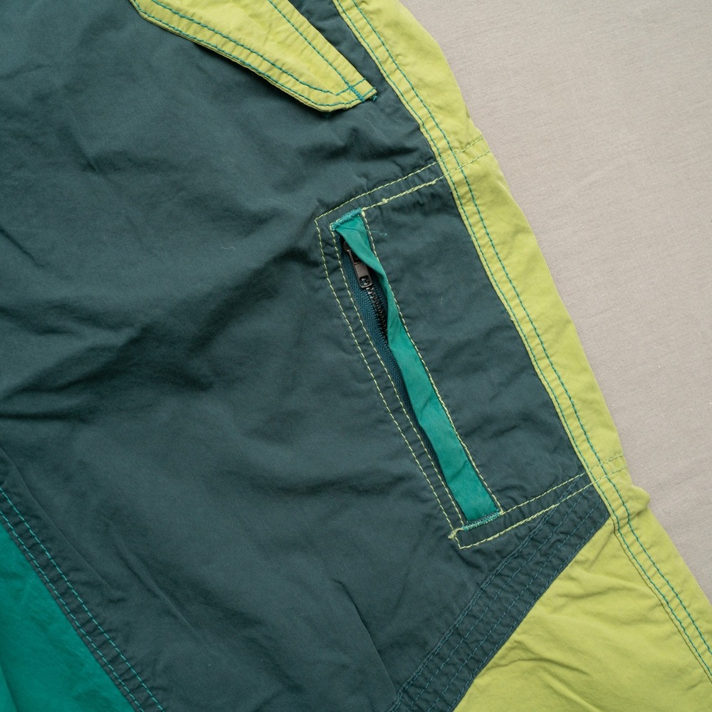 Colorblock Green Cargo Jogger Pants - Unbranded - Picture 5 of 9